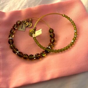 Alex and Ani Bracelet Set.